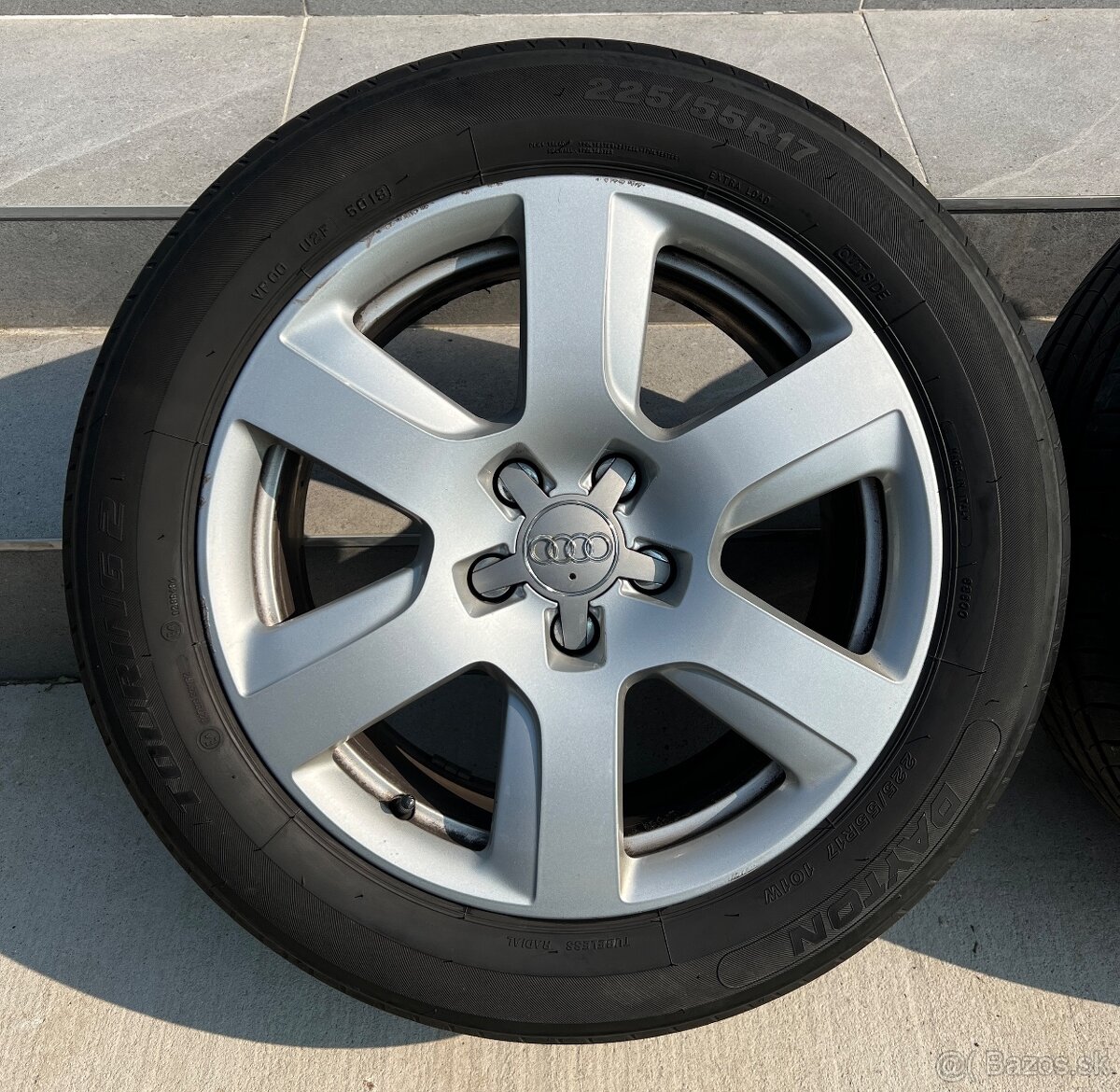 Elektrony Audi r17 letne pneu 225/55 - 2