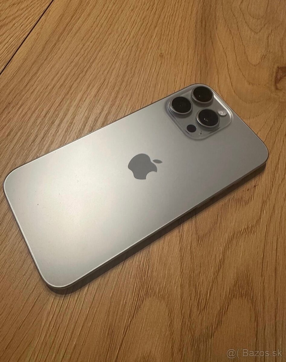 Predám iPhone 16 Pro Max 256 GB natural titanium - 2