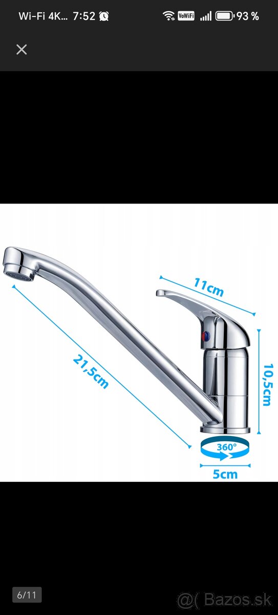 Vodovodná batéria Nova - 2