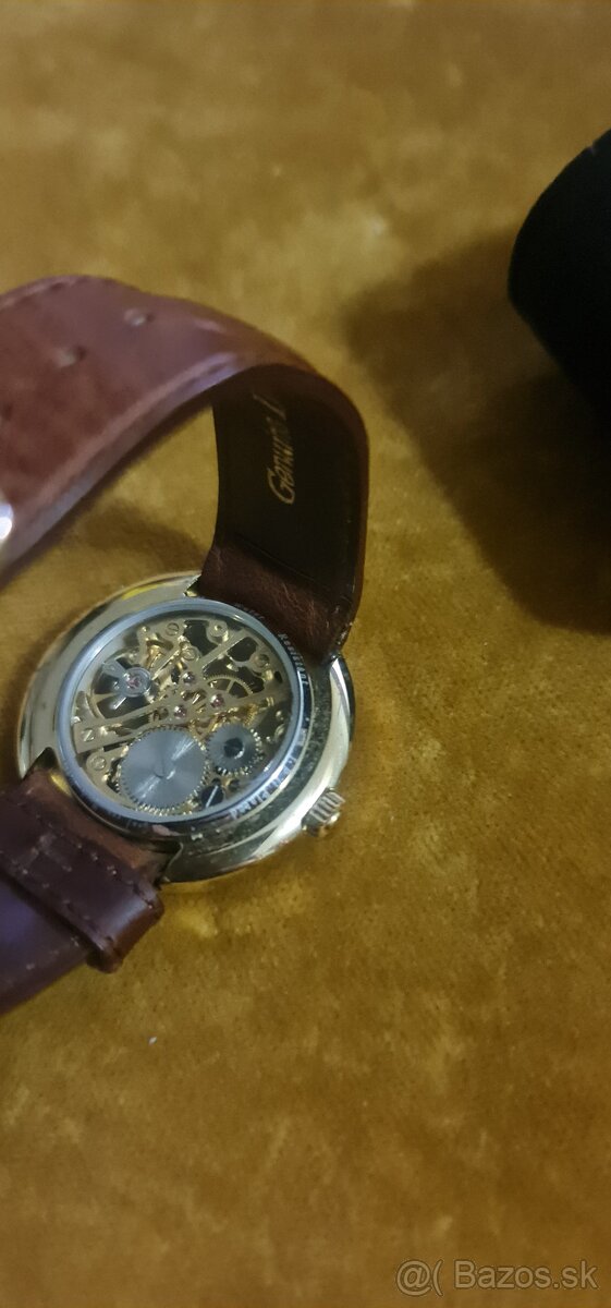 Náramkové panské hodinky manuál. - 2