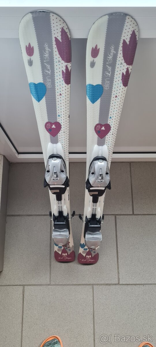 Predám detské lyze lyžiarky prilba - 2