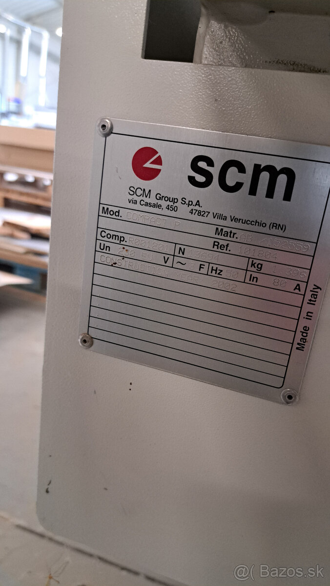 SCM Compact P 4- stranna hoblovačka/ fréza - 2