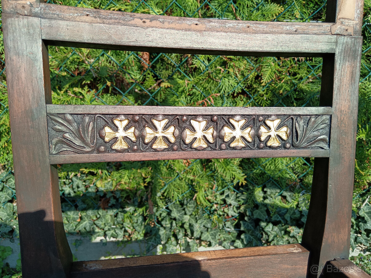 Starožitné stoličky Ľudovíta Štúra, cca 1850, na dokončenie - 2