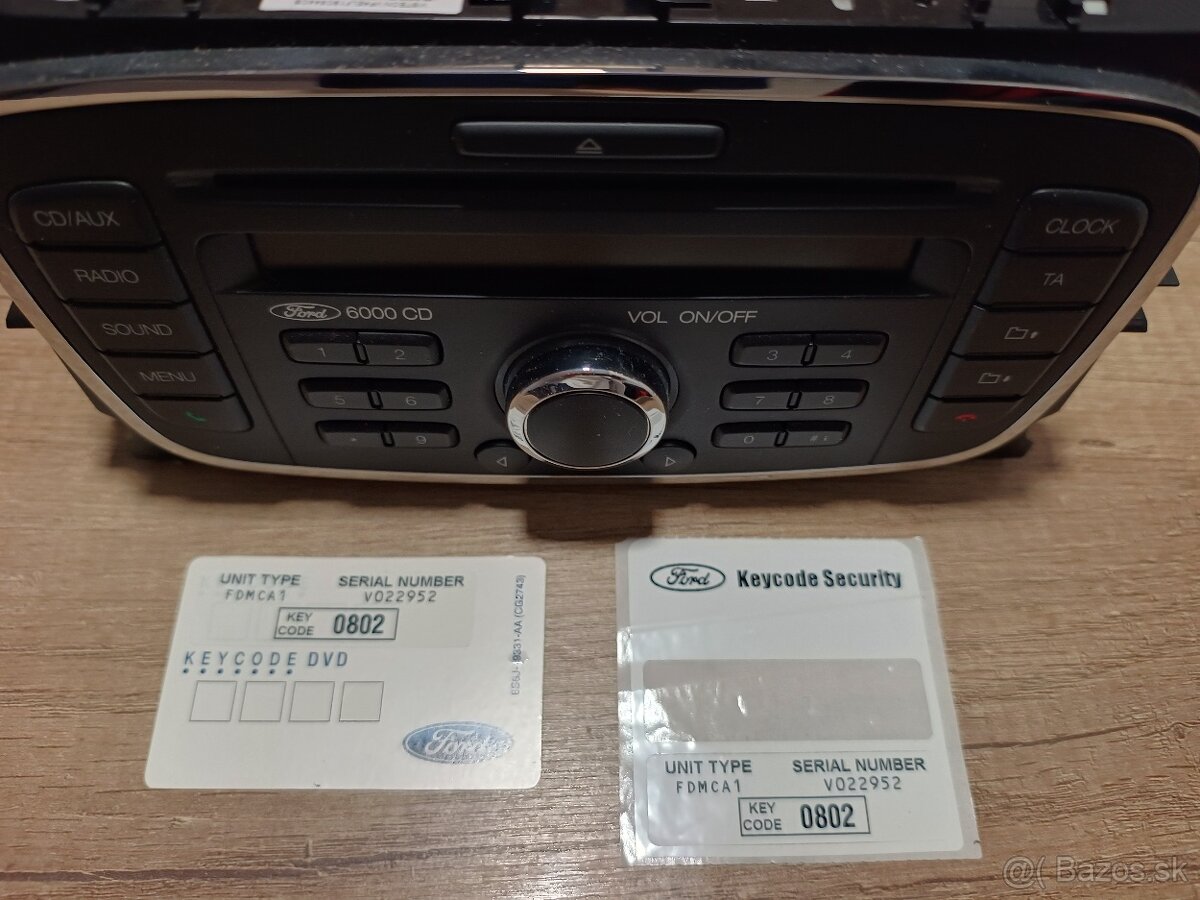 Original autoradio Ford - 2