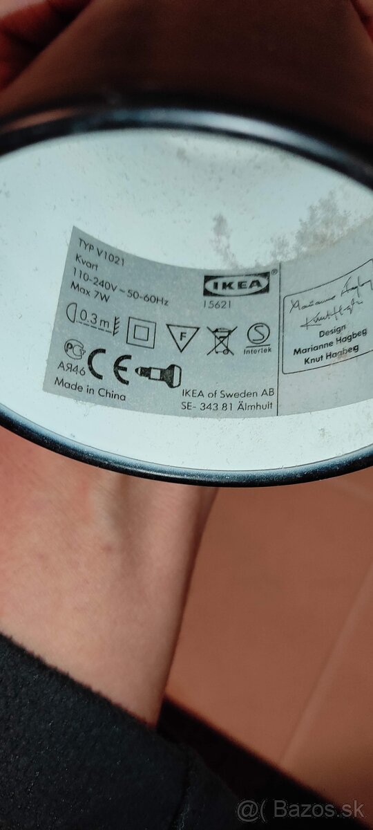 2 ks bodove svetlo IKEA KVART - 2