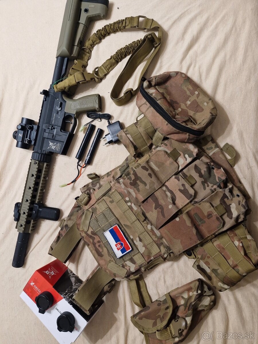 Airsoft - AR15 SILENT OPS 9" CHARLIE HALF TAN - 2