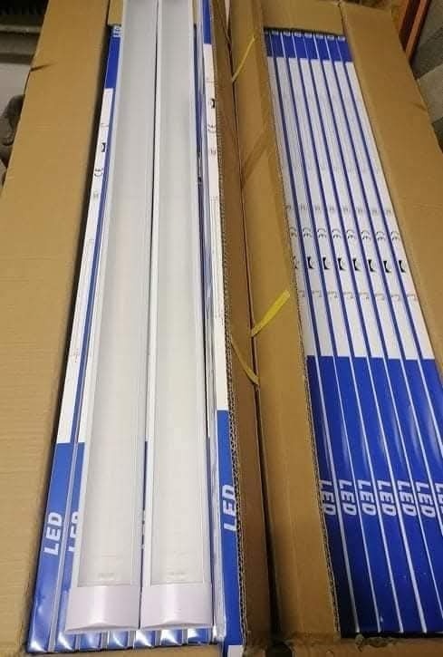 Predám LED stropné svetla 120CM 120W 6500k Studená biela - 2