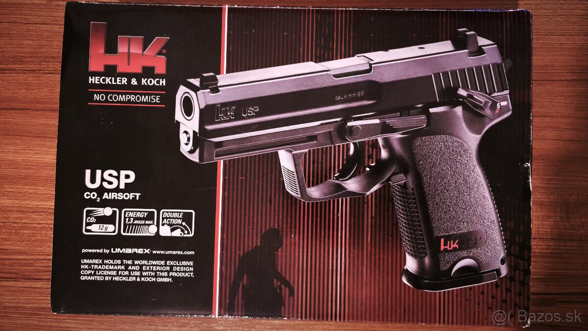 Airsoft pištoľ Heckler&Koch USP - 2