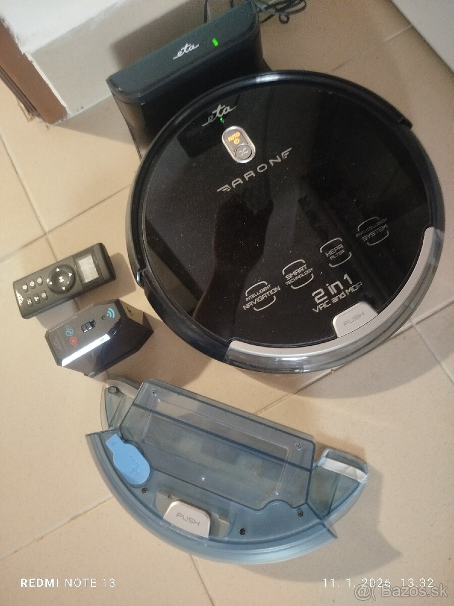 Robotický vysávač ETA ARON 2v1 - 2