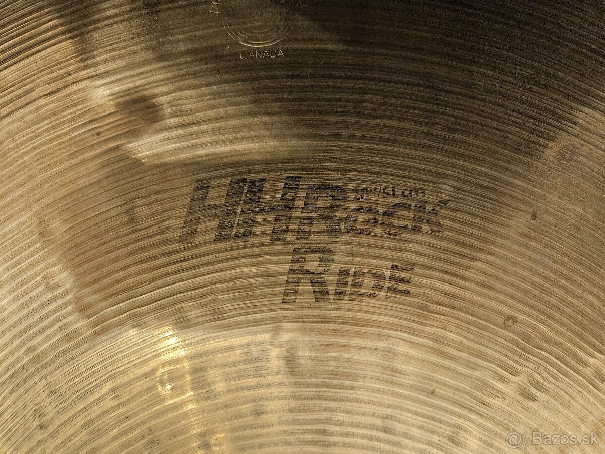 Predám Sabian HH 20" Rock Ride - 2