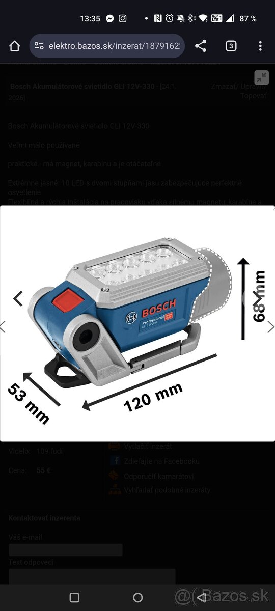 Bosch GLI 12V-330 - 2