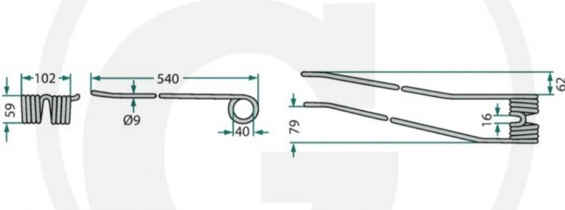 Pero zhrňovača Fella - 2