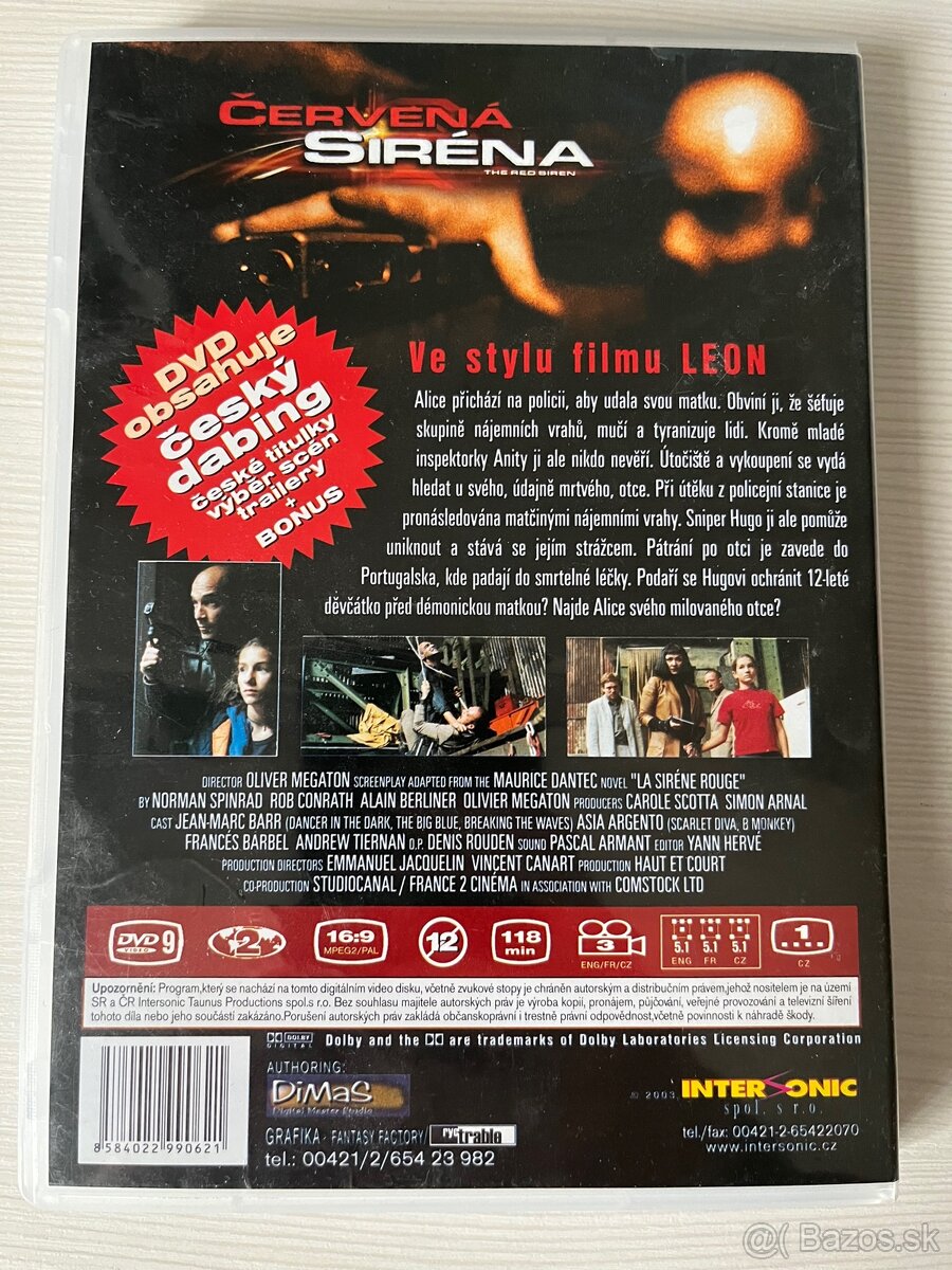 DVD film: Červená siréna - 2