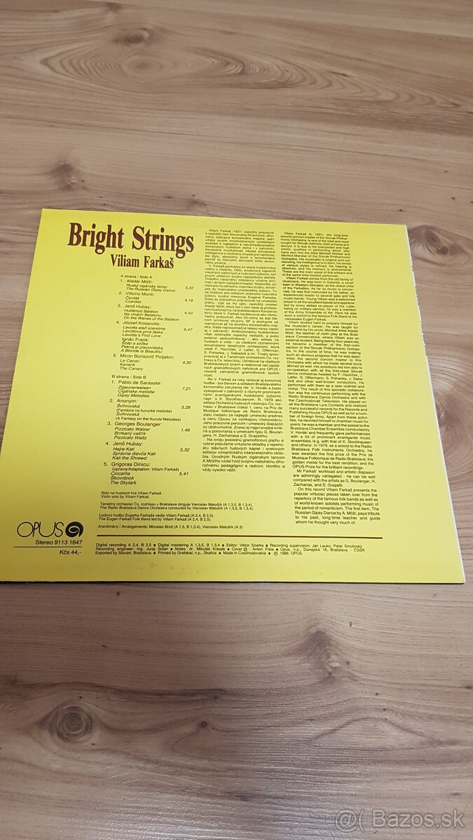 Platňa - Bright Strings - 2