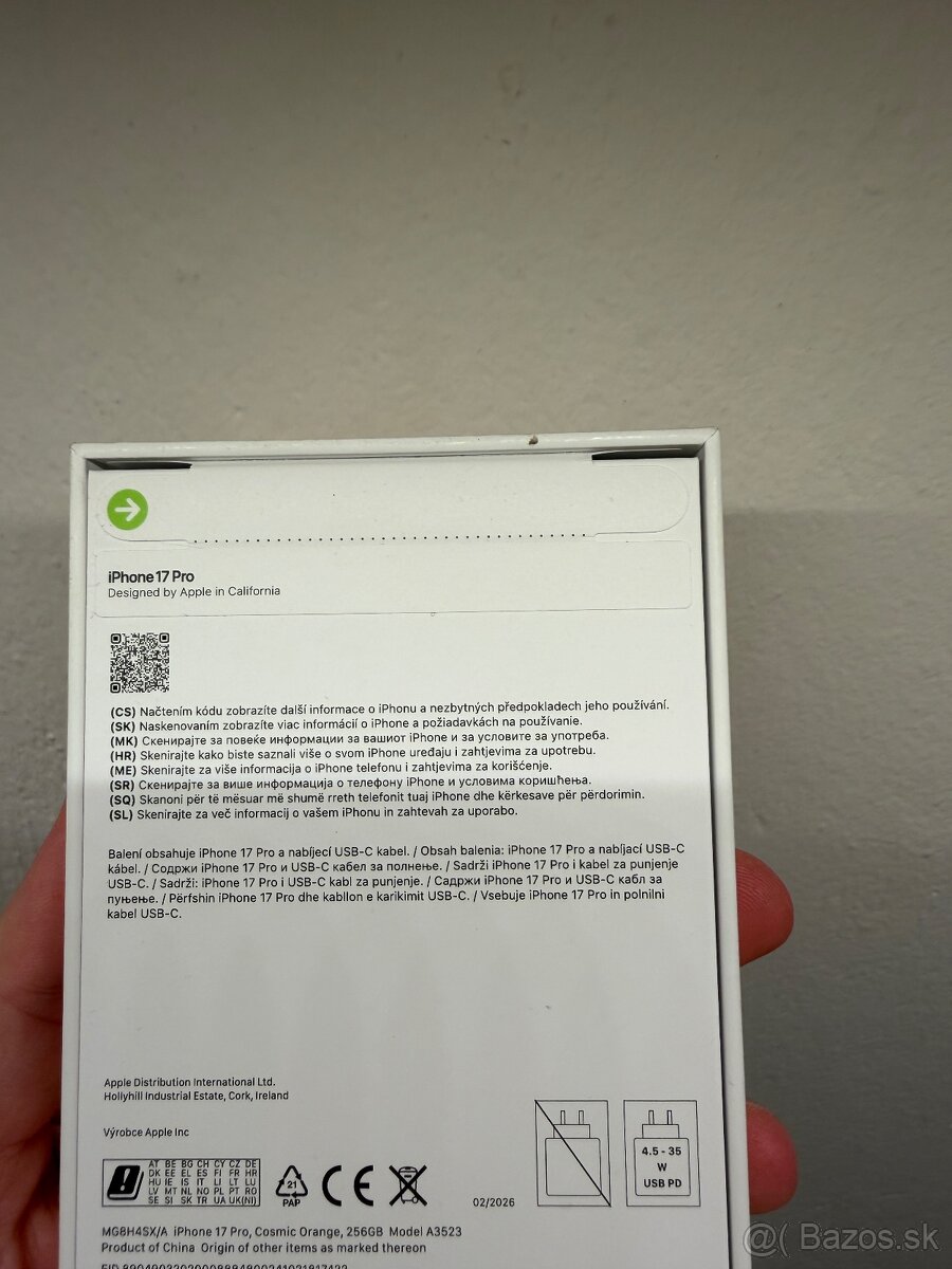 iPhone 17Pro 256gb Cosmic Orange - 2