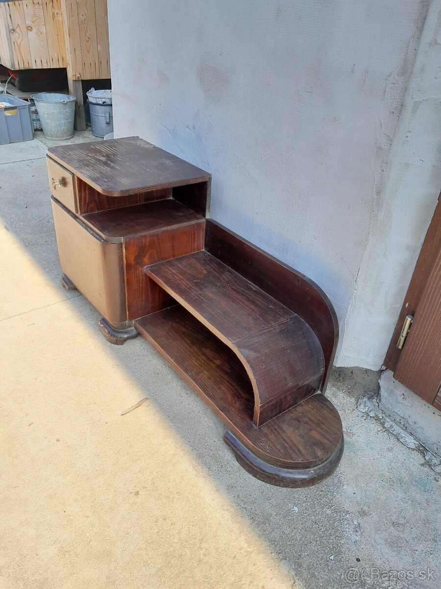 Predám peknú artdeco retro skrinku - 2