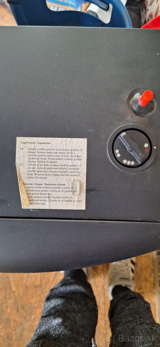 Plynovy ohrievač POHODA - 2