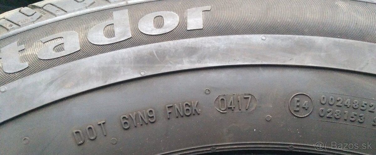 2 ks letné pneu Matador Maxilla 2 225/75 R16C - 2