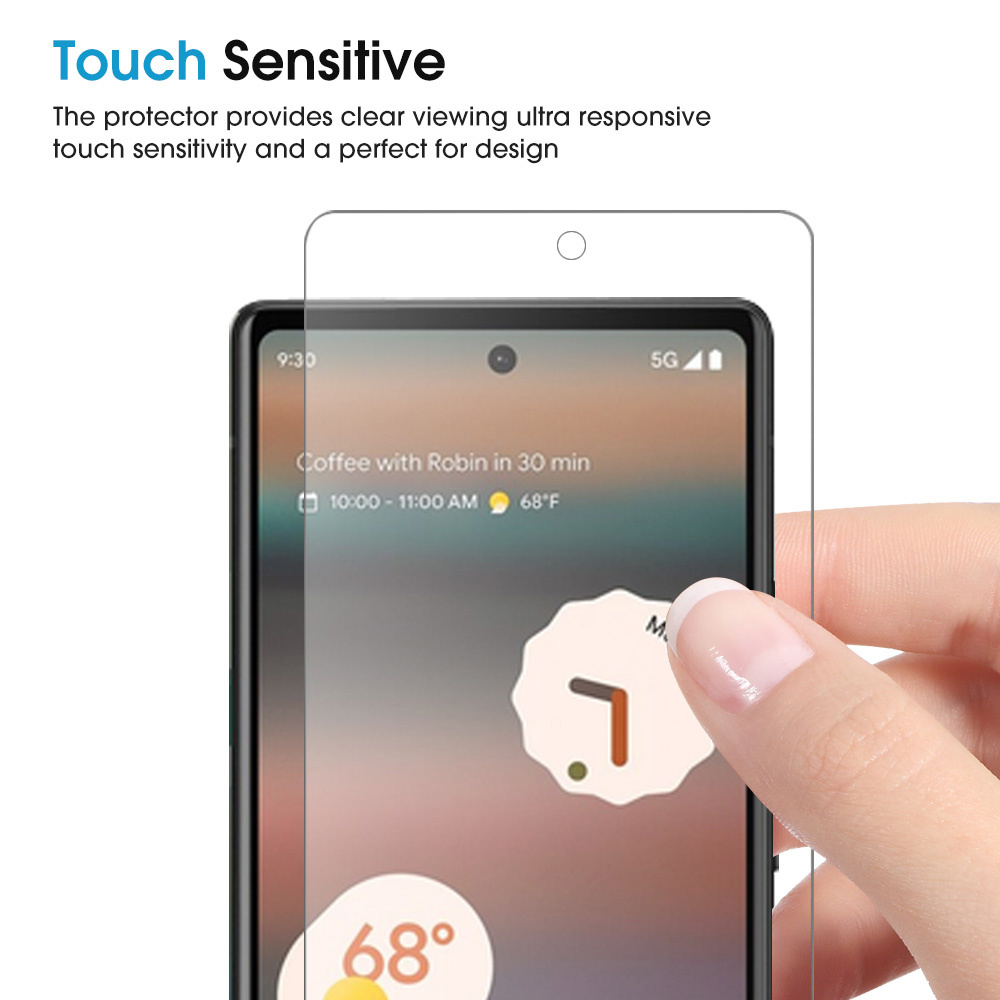 Pixel 6a Ochranné tvrdené sklo 9H na displej - 2