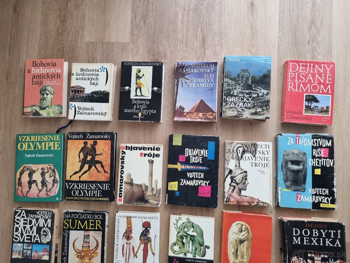 Knihy o histórii, Zamarovský, Klíma a iní - 2