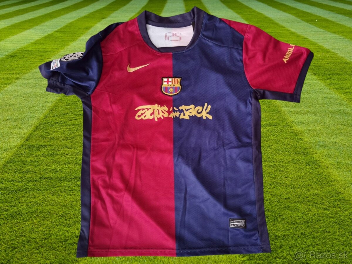 dres Lamine Yamal #10 FC Barcelona Travis Scott Limited - 2