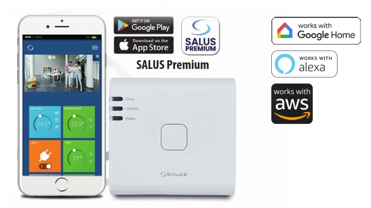 Salus Smart Home brána UGE800 - nové, v záruke - 2