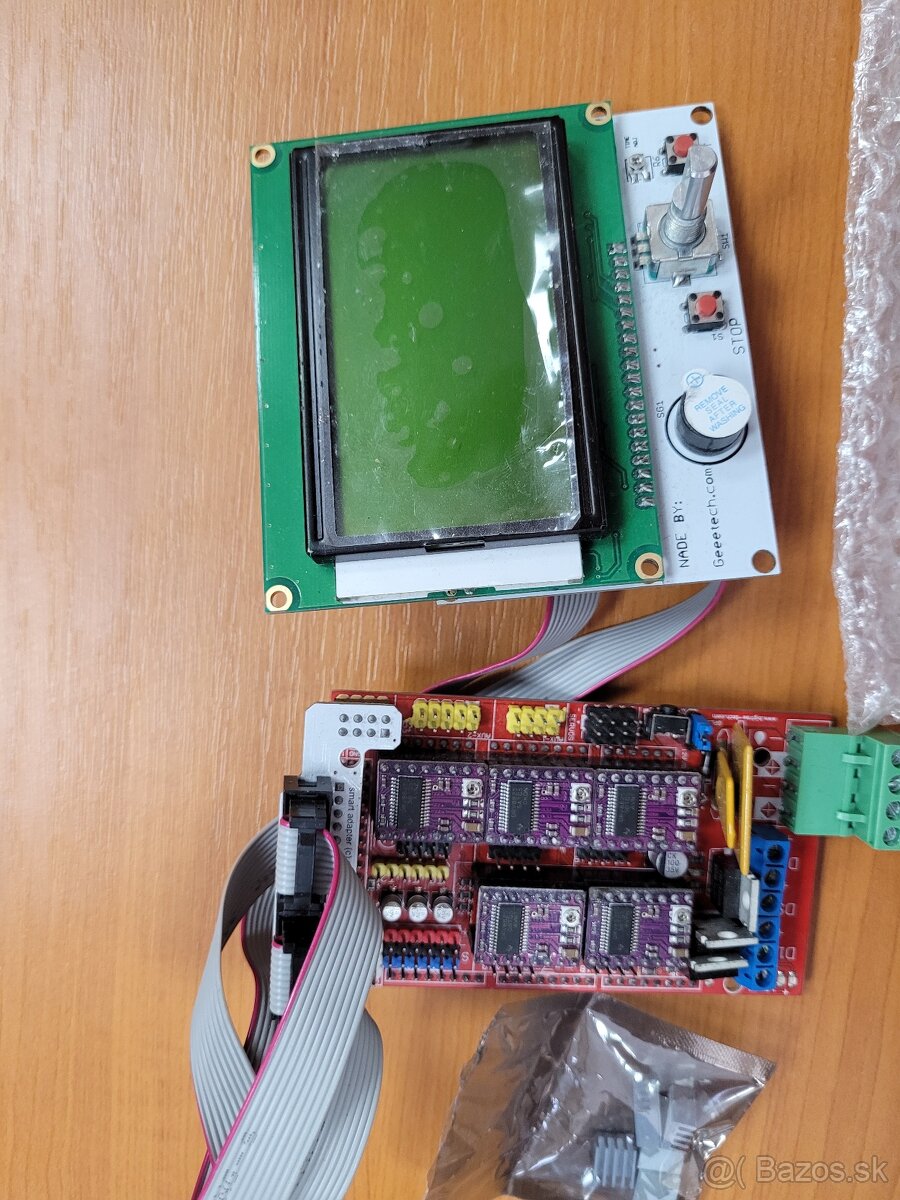CNC / 3D RAMPS 1.4 + Arduino Mega + 5xDRV8825+displej - 2