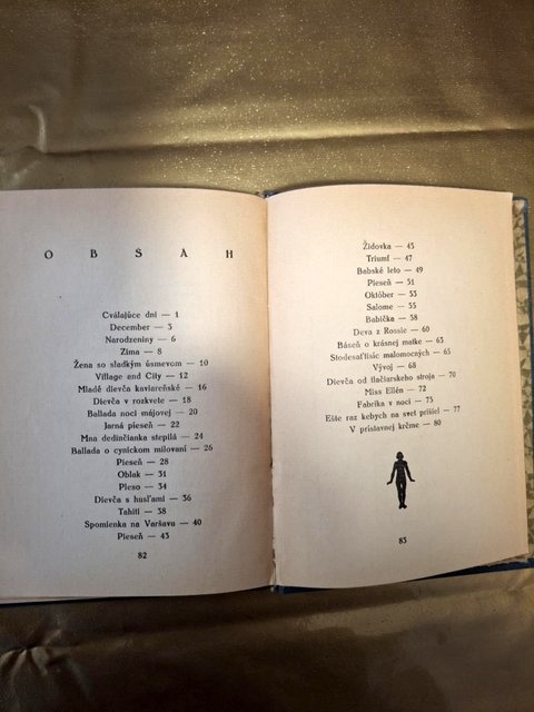 Ján Smrek Cválajúce dni z r.1925 - 2