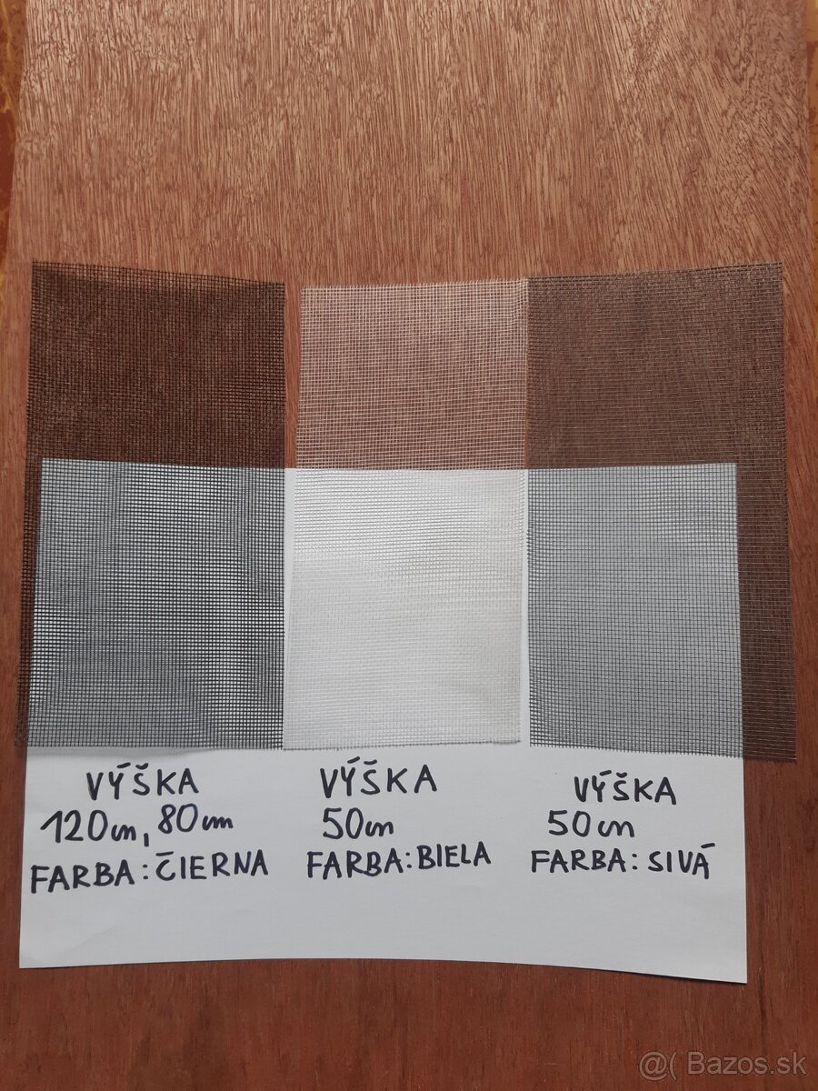 Sklovlaknova sieť proti hmyzu,okna,terasy,sušenie húb - 2