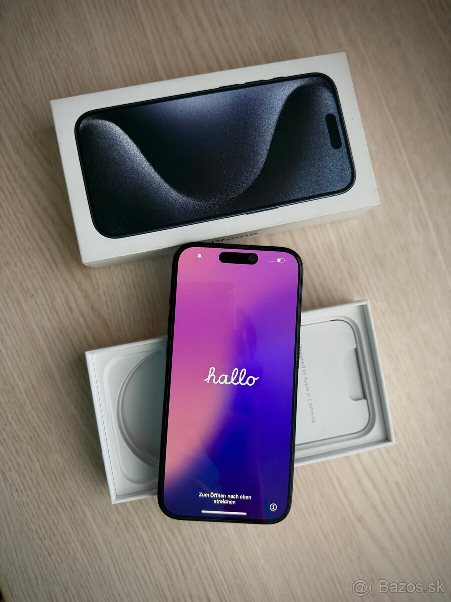 Predám Apple iPhone 15 PRO 128GB, AKO NOVÝ - 2