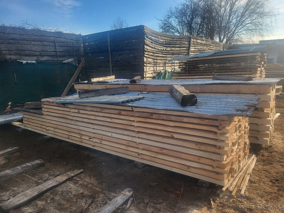 Predám smrekové hranoly a fošne - 2