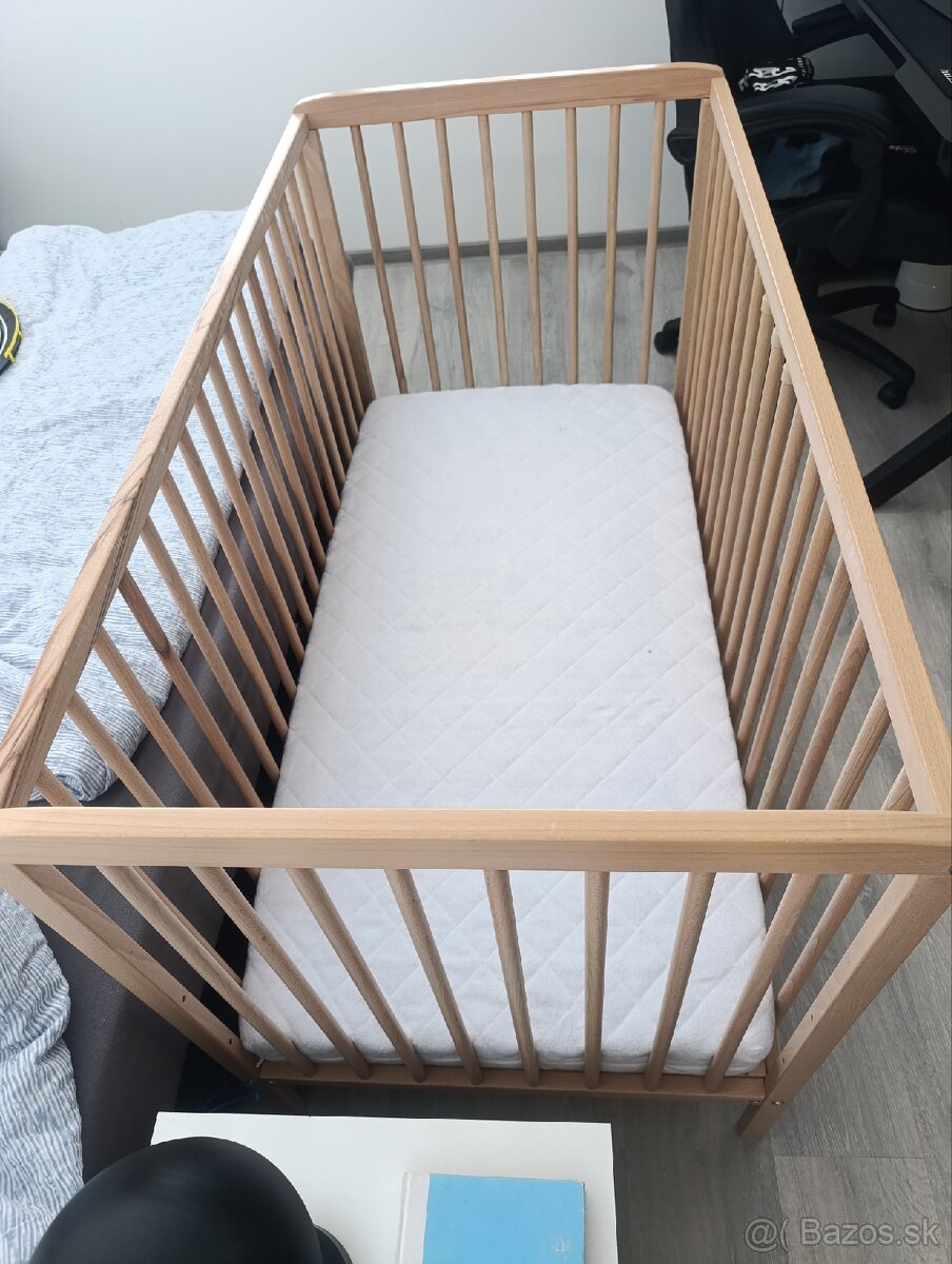 Detská postieľka s matracom - 2