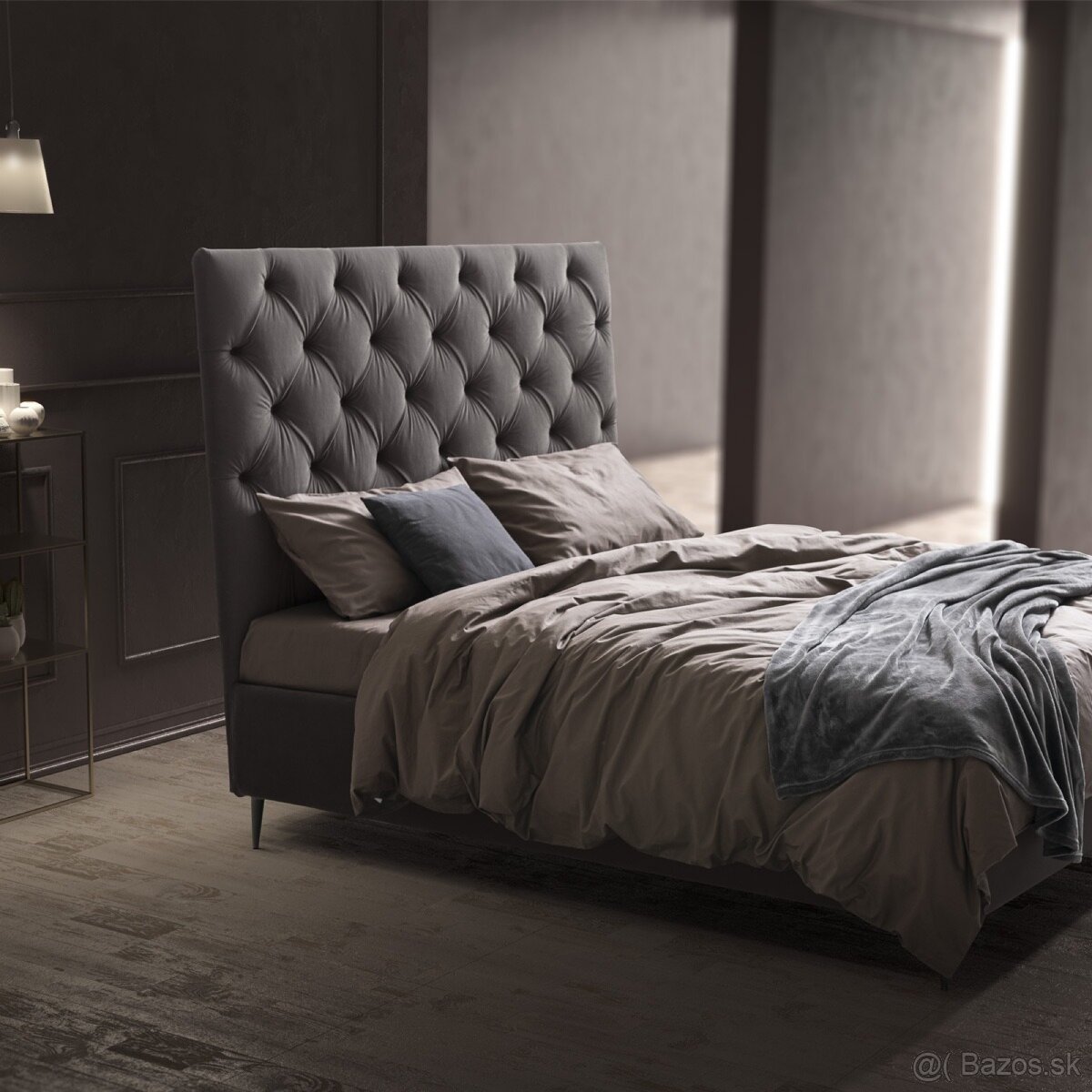 Talianska posteľ s matracom - 2