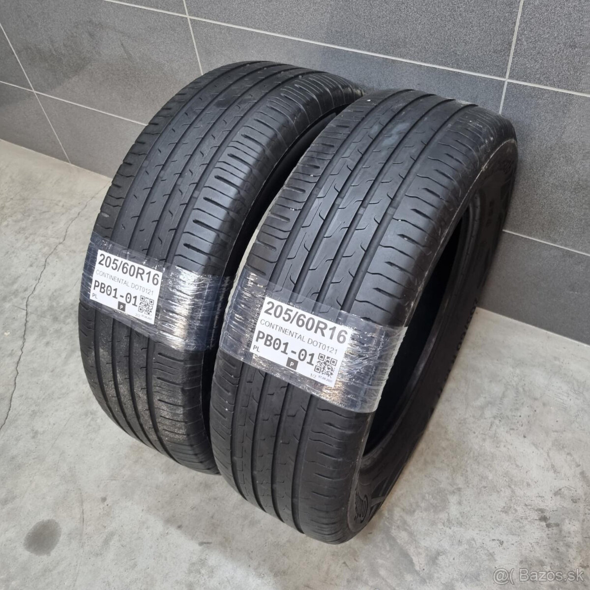 Letné pneumatiky 205/60 R16 CONTINENTAL - 2