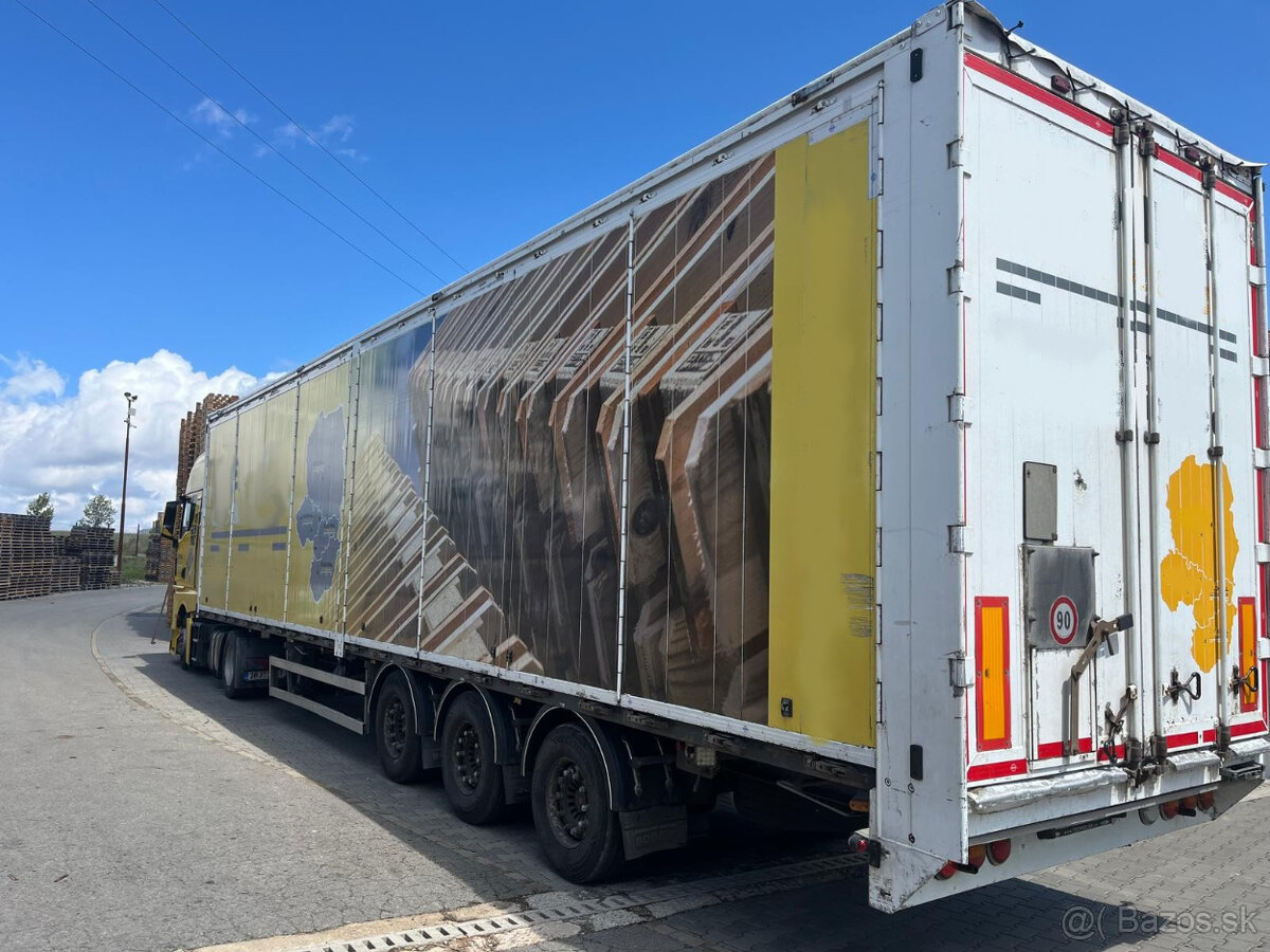 Prodám návěs BODEX KIS3F 90 m3 walkingfloor low deck - 2