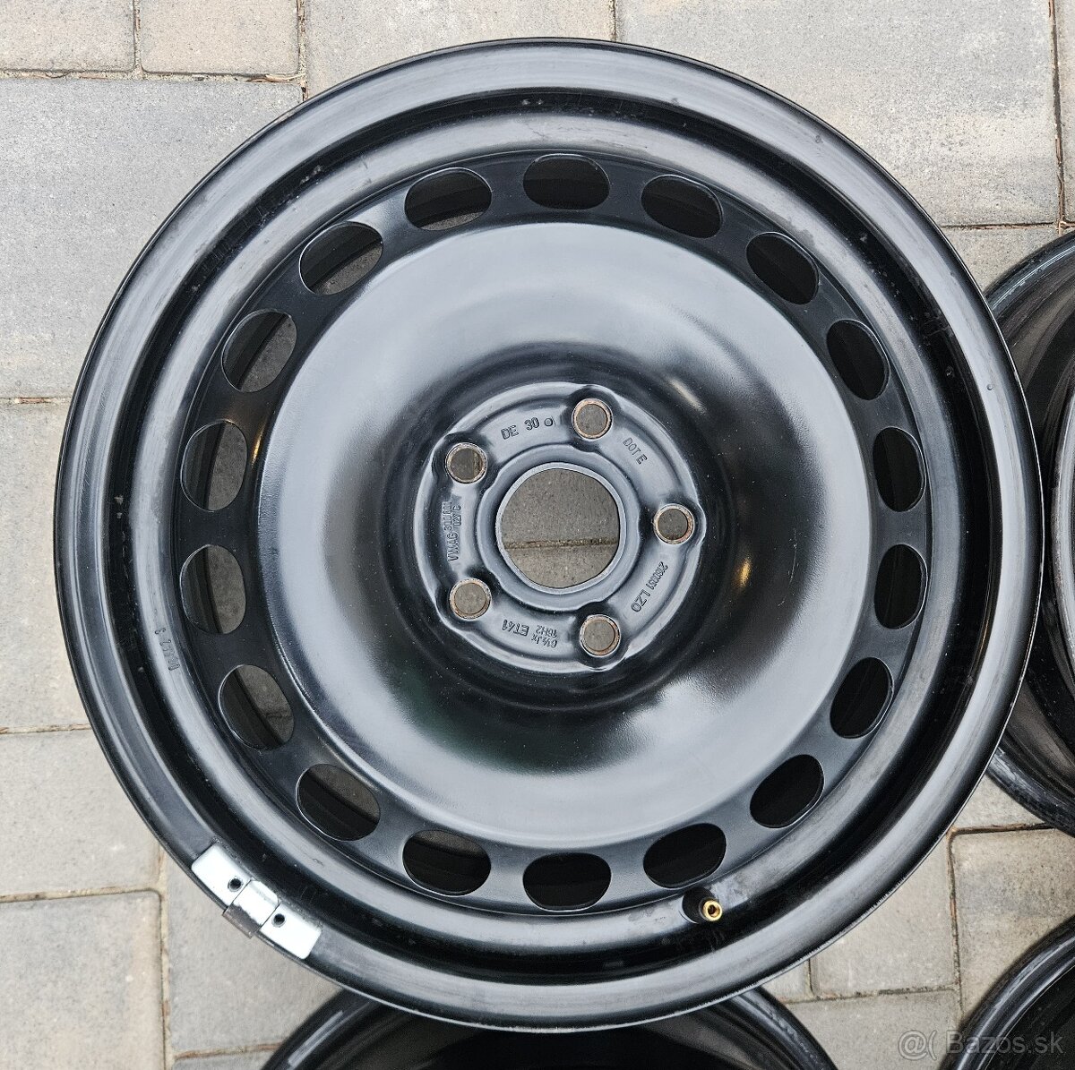 Originálne plechové disky VW - 5x112 r16 - 2