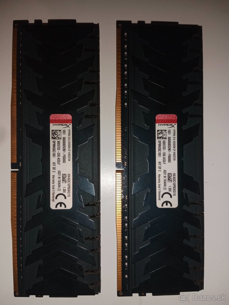 HyperX Predator 16GB (2x8GB) DDR4 3200 - 2