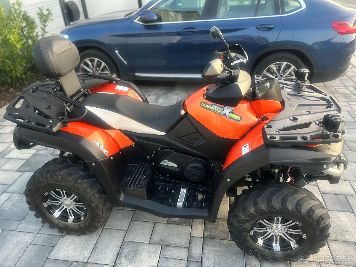 Predam CF MOTO 550 XL GLADIATOR +radlica + ochranna plachta - 2