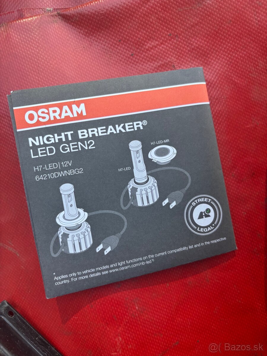 OSRAM NIGHT BREAKER LED GEN2 H7 žiarovky - 2