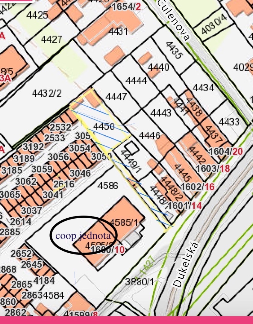 Predám pozemok Hlohovec (ul. Dukelská) - 2