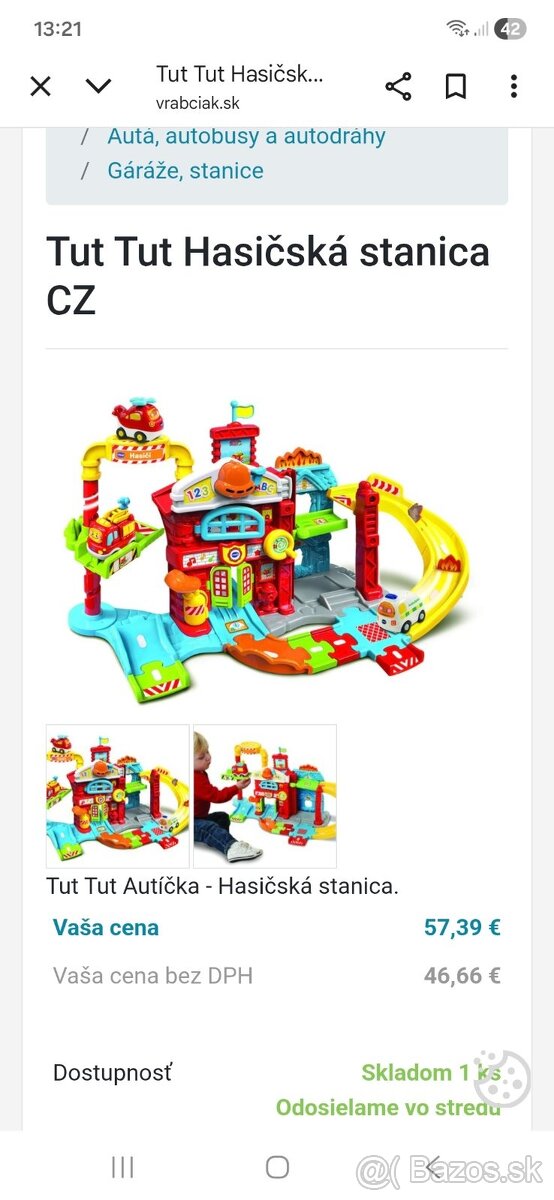 Auticka vtech tut tut - 2