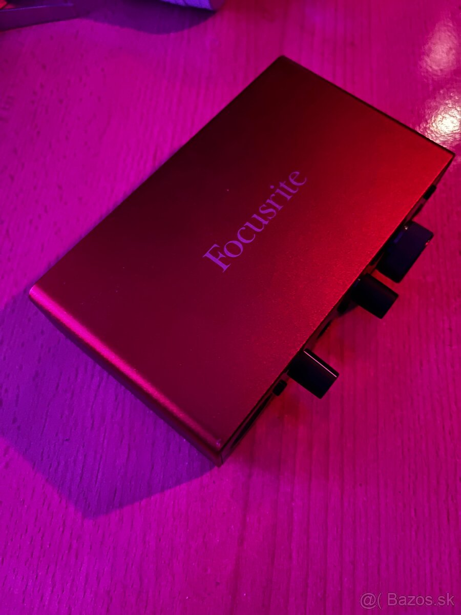 Zvuková Karta Focusrite Scarlett Solo 3rd Gen - 2