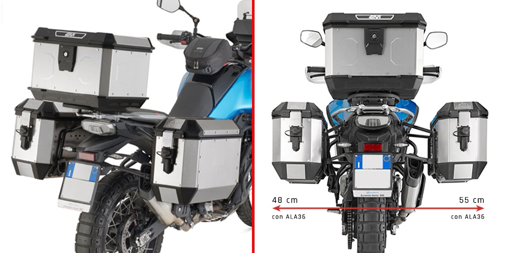 CF MOTO 450MT držiaky kufrov Givi PL9226 - 2