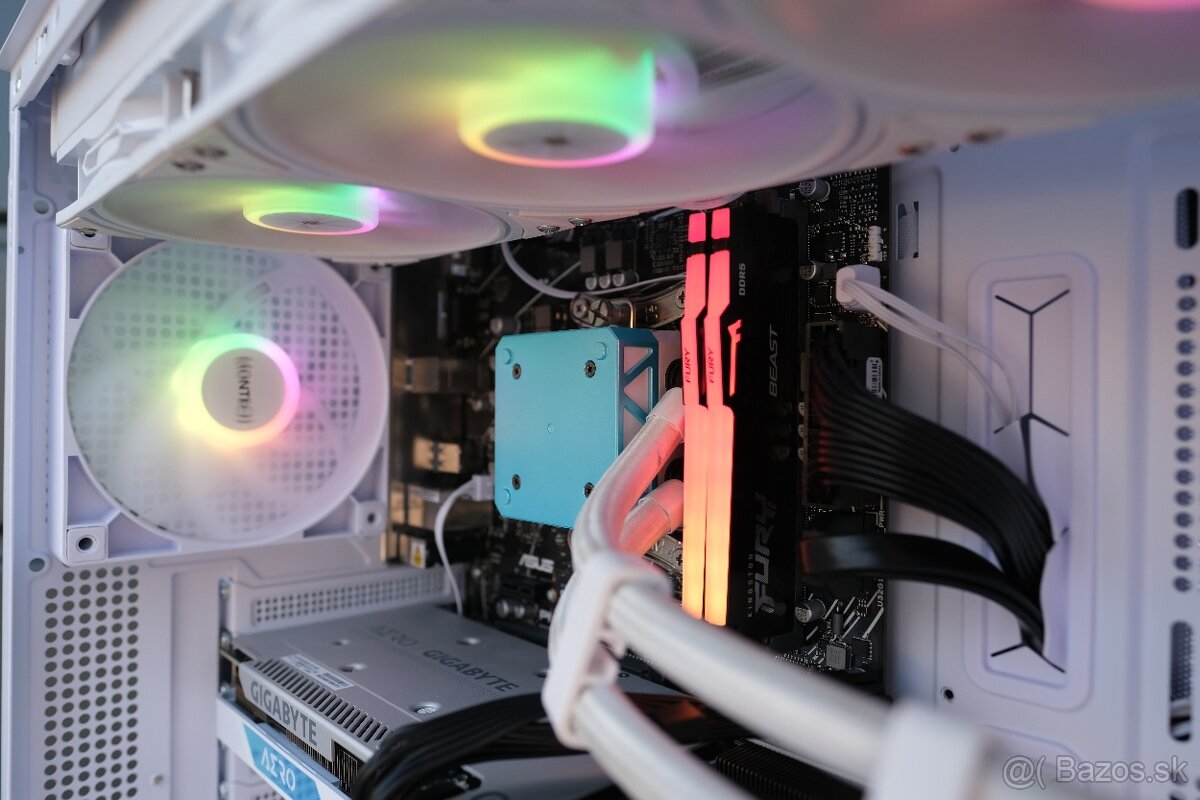 Herný PC, Ryzen 7 9700X, RTX 4060, 16GB RAM, SSD - 2