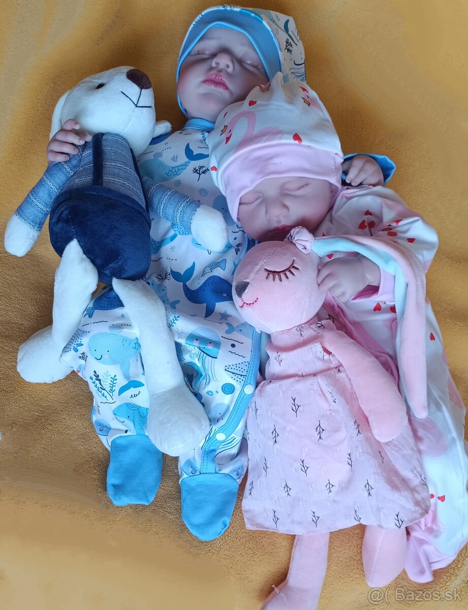 Realistické bábätká braček a sestrička - 2