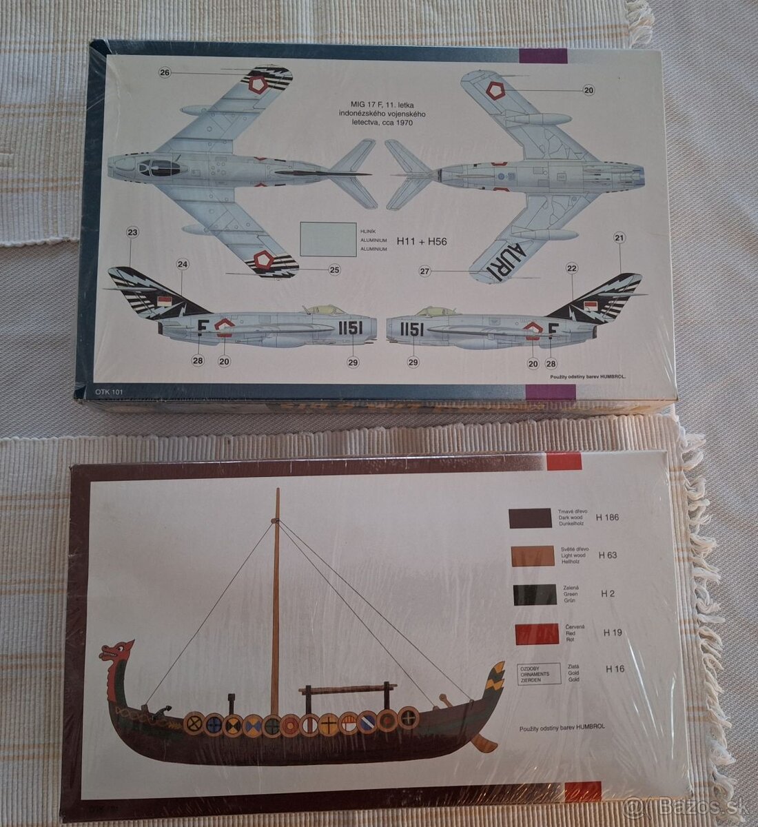 model lod a lietadlo - 2