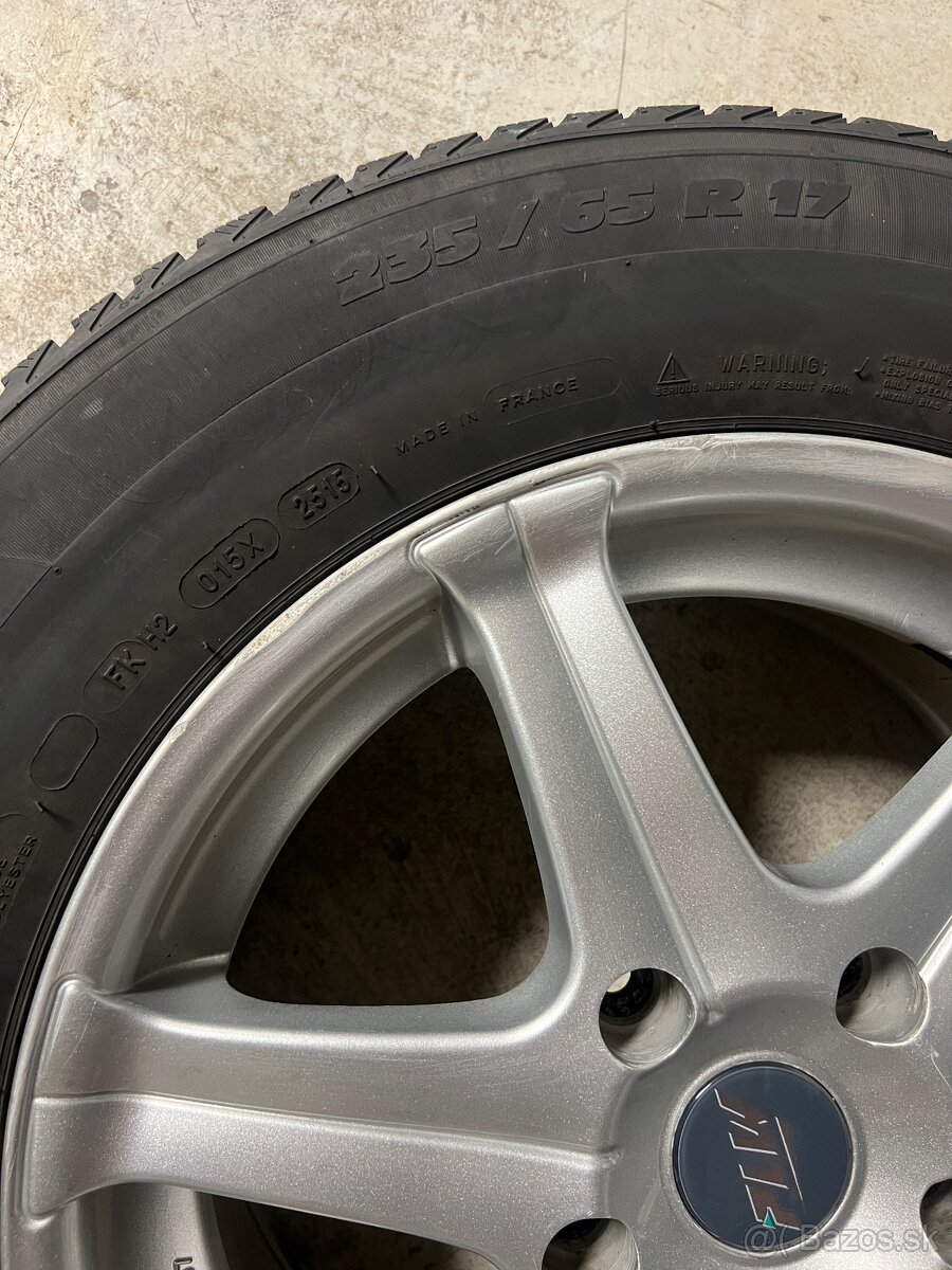 Disky s pneu 130x5 roztec - 2