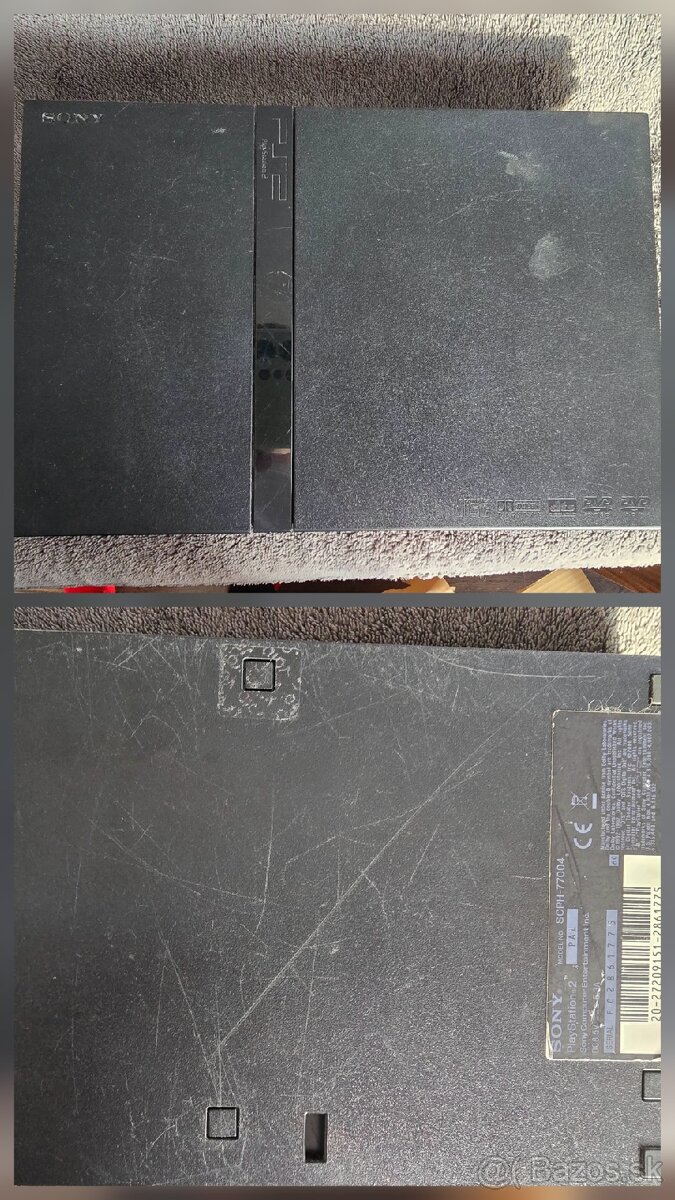 Playstation 2 Slim 77004 + 14 hier + Kamera + mikrofóny - 2