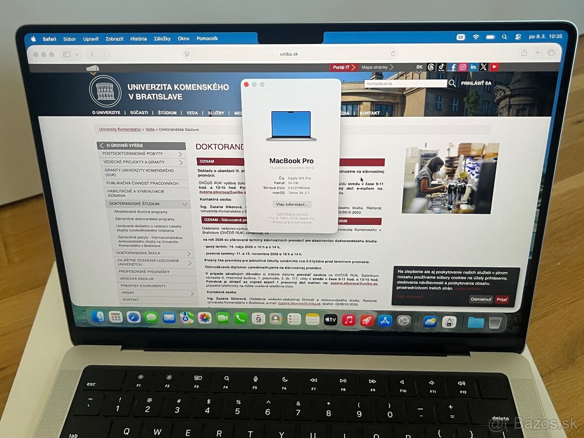 MacBook Pro 14" M4 Pro 24GB RAM 512GB SSD v zaruke - 2