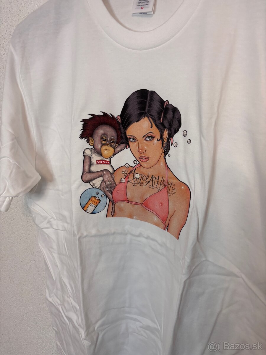 Supreme White Angel Tee - 2